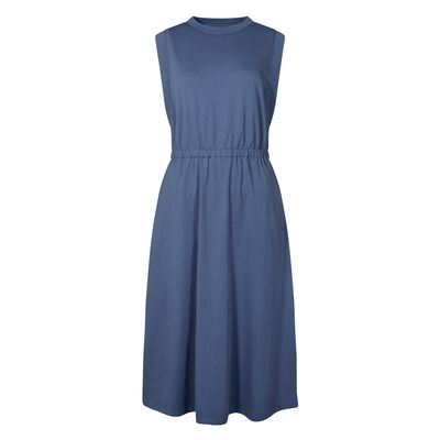 Ebony Womens Supersoft Dress - Smokey Blue