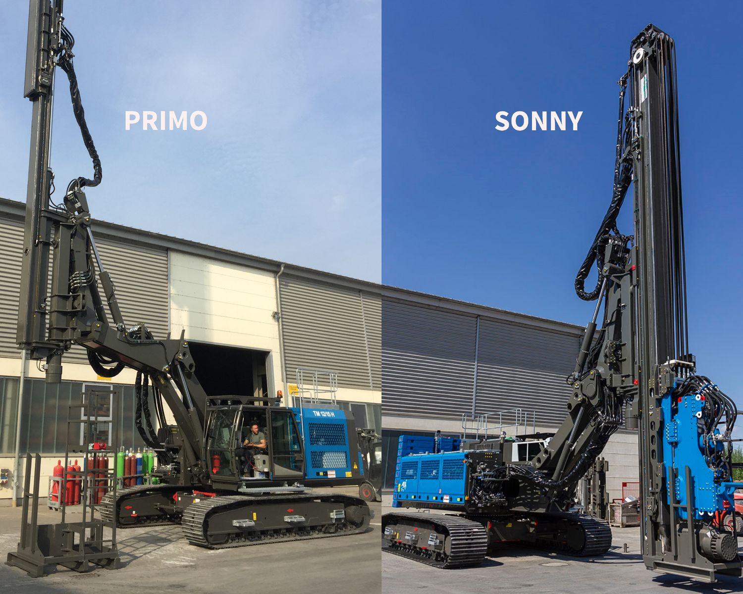 Sheet Piling (UK) Ltd's two unique long-reach rigs