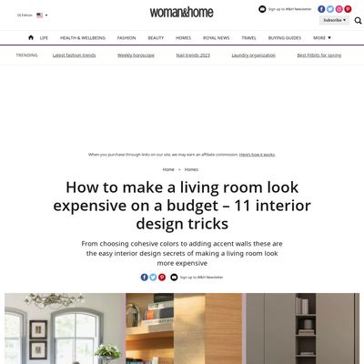 Screencapture of Woman & Home