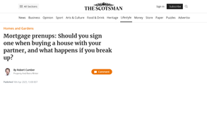 Screencapture of Scotsman