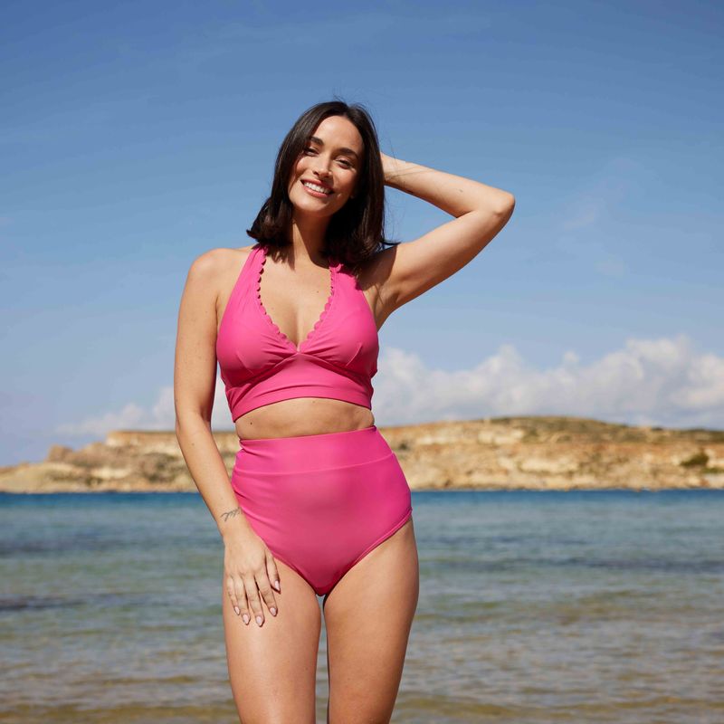 Lora Women's Bikini - Hibiscus Pink