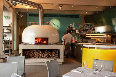 Valoriani UK-supplied oven in the River Café restaurant in London