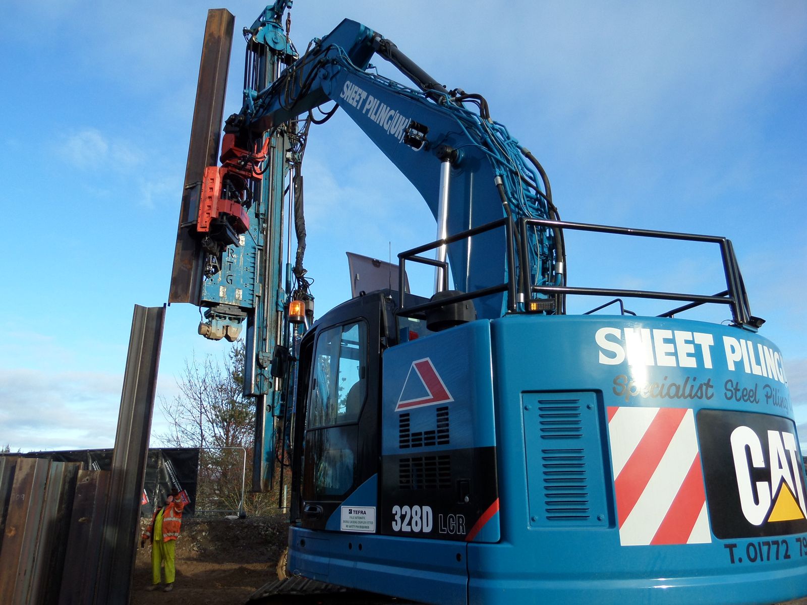 Sheet Piling (UK) Ltd equipment
