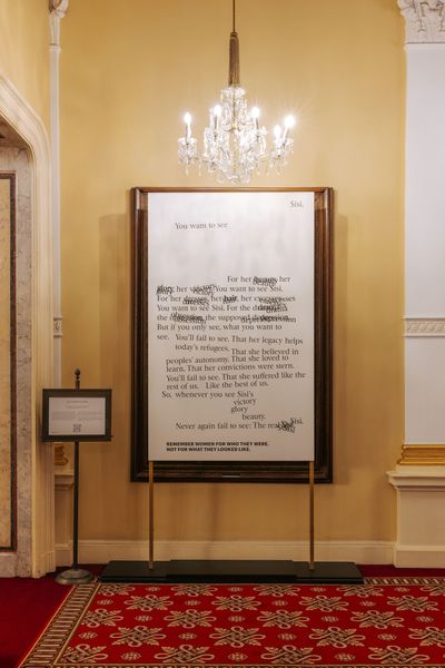 Sisi's New Portrait at Hotel Imperial