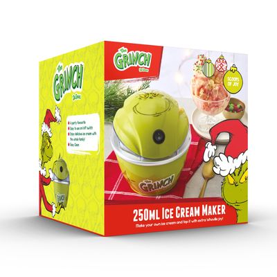 THE GRINCH 250ML ICE CREAM MAKER - GREEN