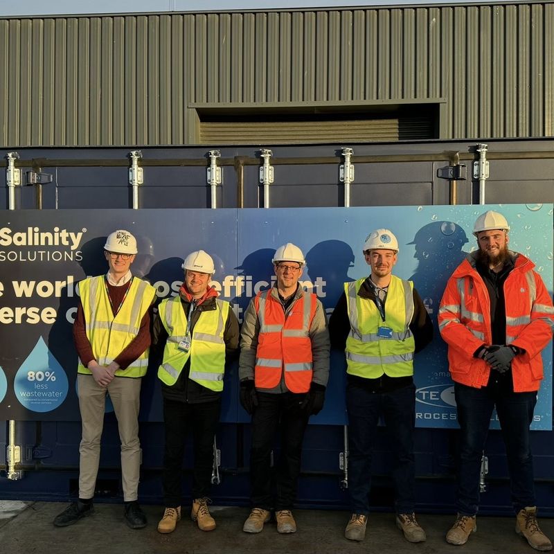Food sector’s first-ever trial of revolutionary water-purification technology goes live at pioneering Kent vertical farm