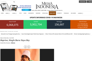 Screencapture of mediaindonesia.com