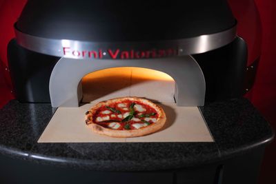 The new Maximo commercial electric pizza oven - the first-ever electric oven from Tuscan pizza oven specialists, Valoriani. 