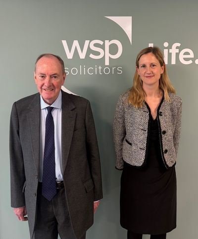David Ashcroft, Senior Associate Commercial Property, and Jessica O'Shea, Associate Solicitor Family Law