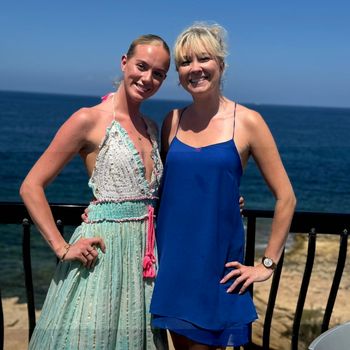 L-R Chloe McEwan and Ellie MacDonald in Malta.jpg