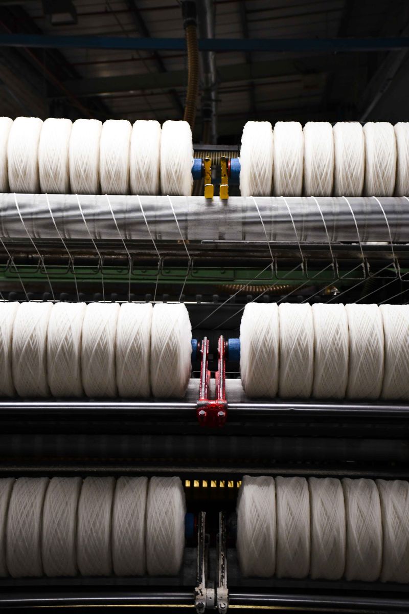 LCF Mill Visit - Rolls of yarn.jpg