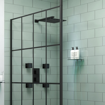 Suggested Header 2000px Milan Wet Room Shower Screen Matt Black Grid.jpg