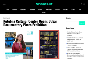 Screencapture of NewsnReview.com