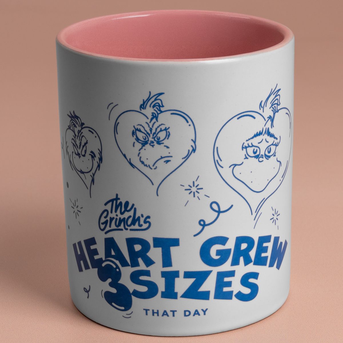 THE GRINCH’S HEART GREW 3 SIZES MUG