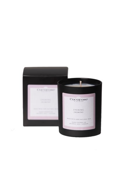 Evening Jasmine hand poured candle from Cocorose London