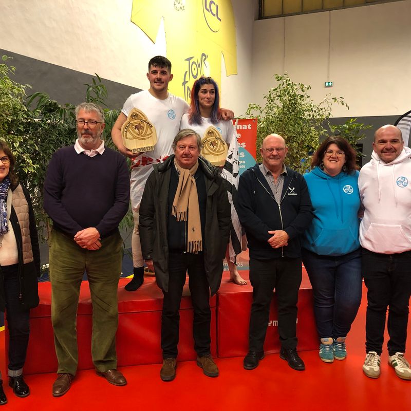 International wrestling event in Brittany