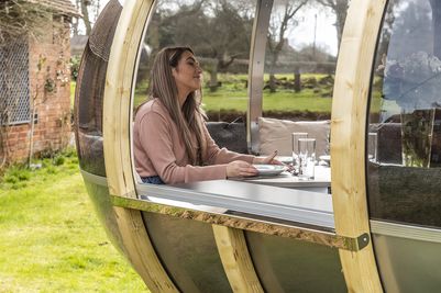 Ornate Garden Medium Oval House Garden Pod