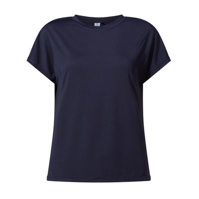 Skyla Women's Short Sleeve Performance Top - Oxford Blue