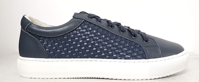 Cocorose London Hoxton Woven Navy trainer