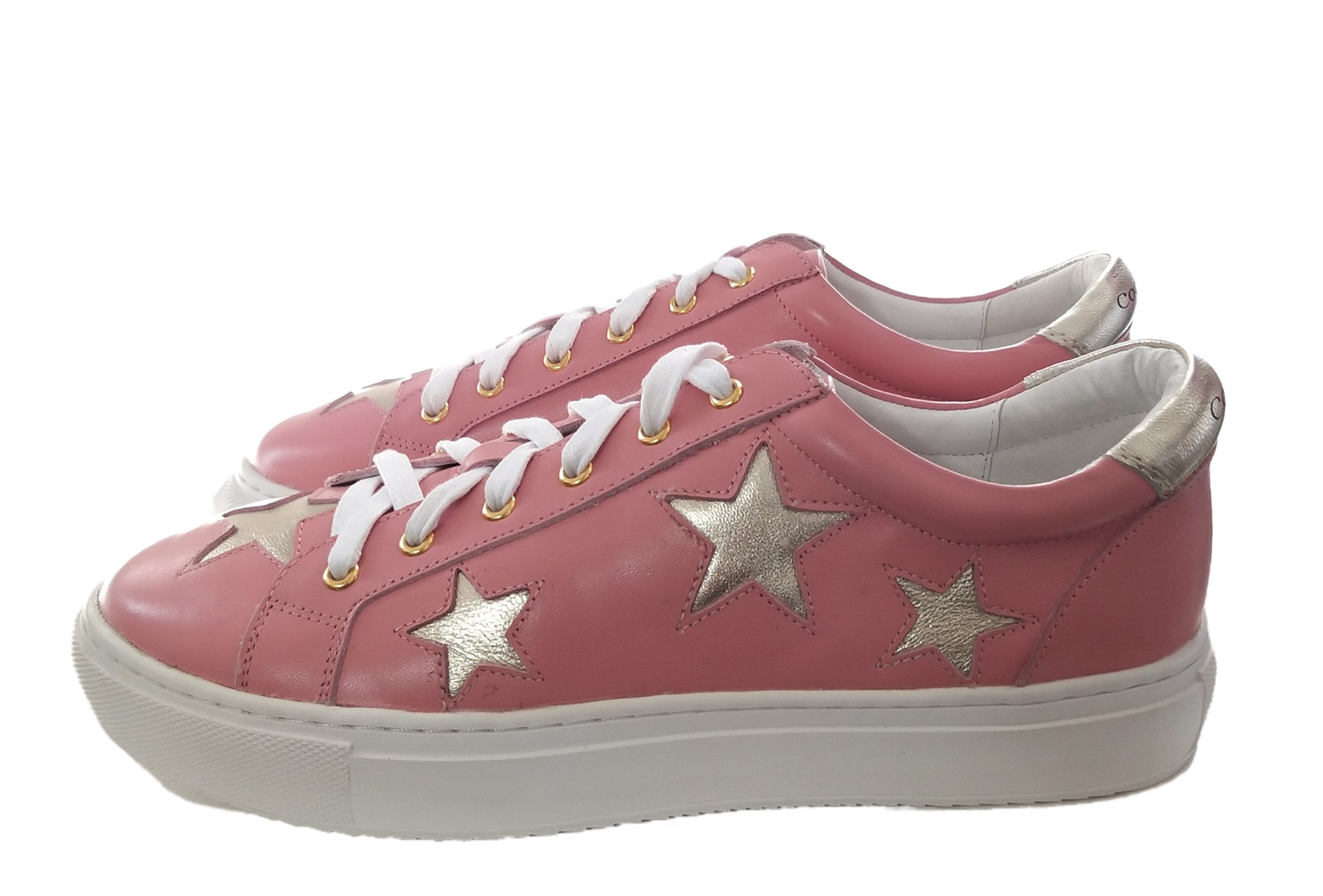 Cocorose London Hoxton with Gold Stars trainers 2.0