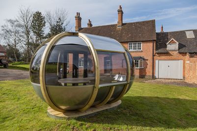 Ornate Garden Medium Oval House Garden Pod