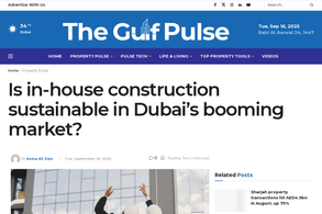 Screencapture of The Gulf Pulse
