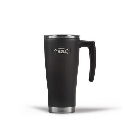 Thermos Icon Glide Travel Mug – 530ml - Graphite Black