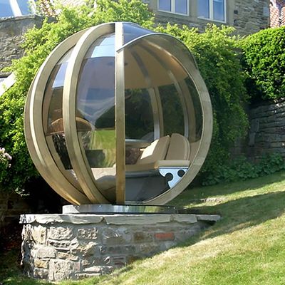 Ornate Garden Rotating Lounger Garden Pod