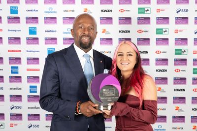 Rose Ulldemolins, winner of the Digital Star Award at 2024 Bupa everywoman in Technology Awards.