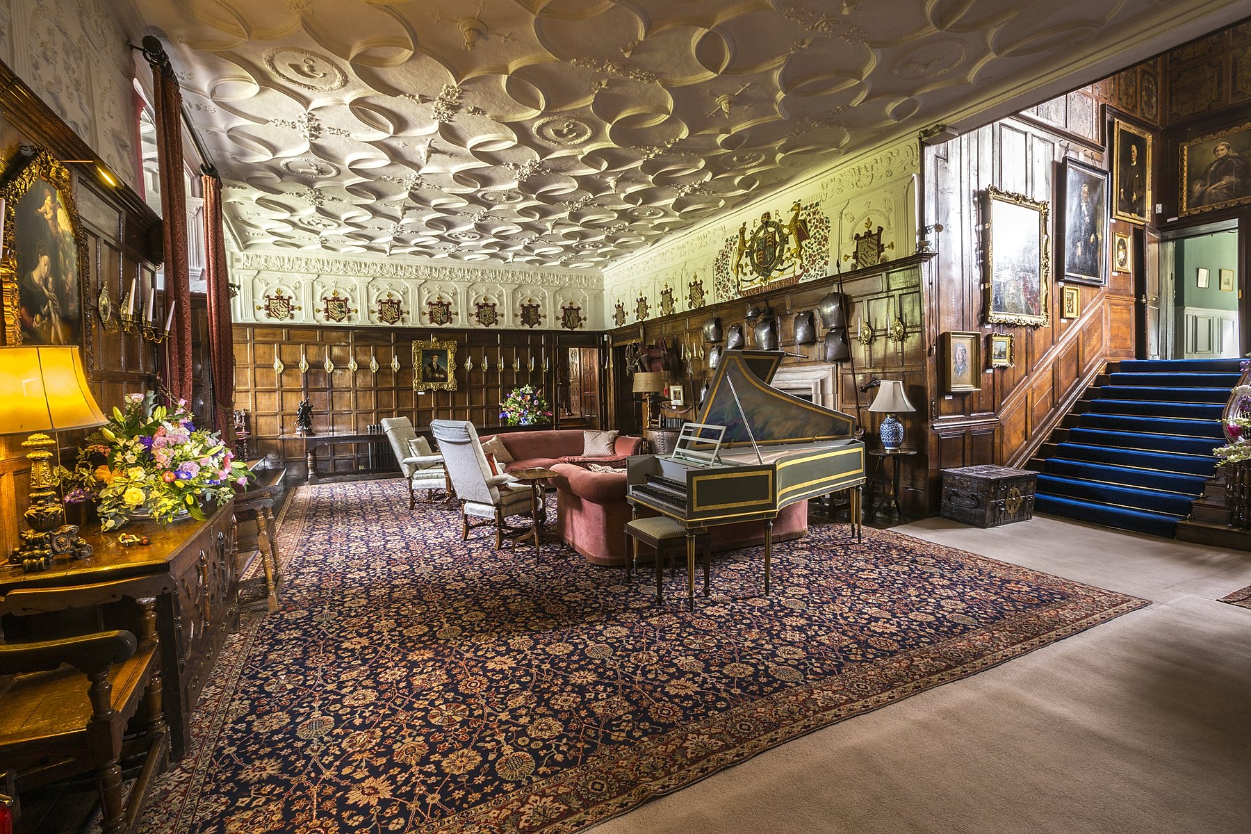 Great Hall at Levens Hall, near Kendal