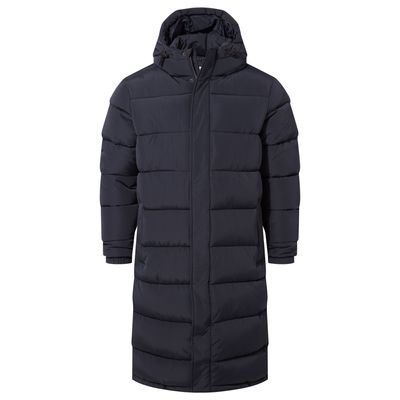 Langrick Men's Long Padded Jacket - Black