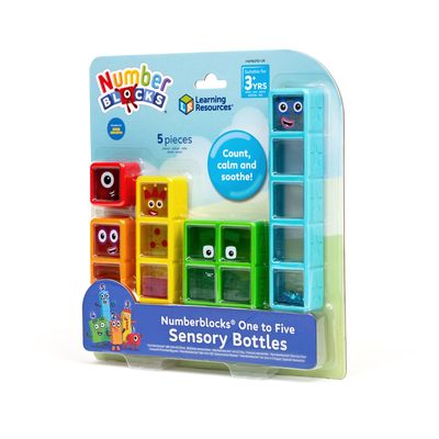 Numberblocks® One to Five Sensory Bottles