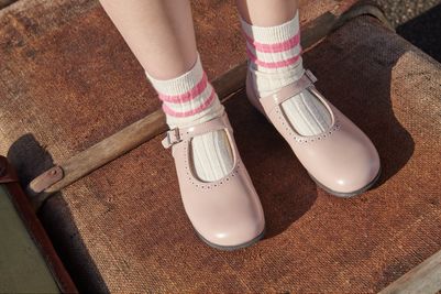 'CLARE'  in pink leather from Start-Rite Shoes 230th Birthday Collection. 