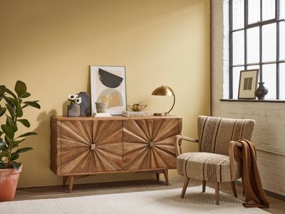 Agnes Wooden Sunburst Sideboard