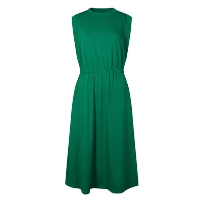 Ebony Womens Supersoft Dress - Green