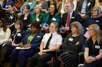 Attendees at Gardner Leader's International Women's Day event