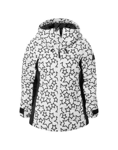 VERMONT WOMENS SKI JACKET	- Black/Optic White Outline Star