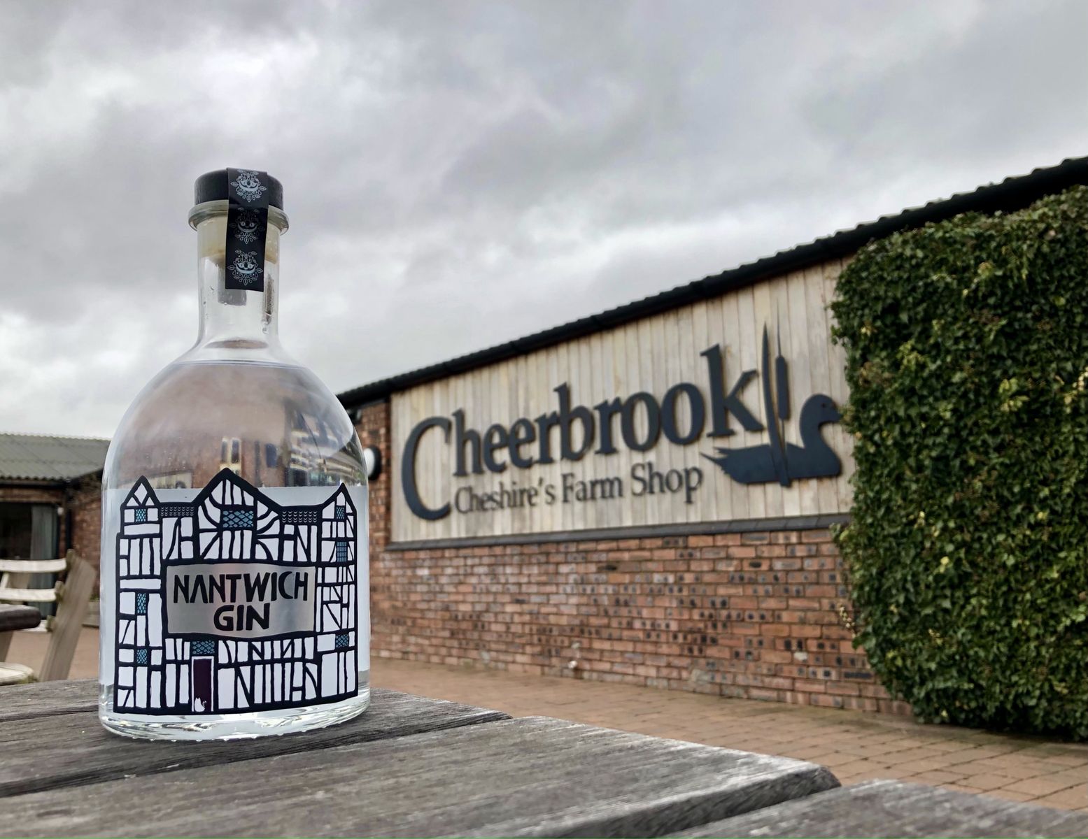 Nantwich Gin - available at Cheerbrook Farm Shop