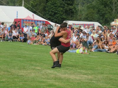 Wrestling at Grasmere Lakeland Sports and Show