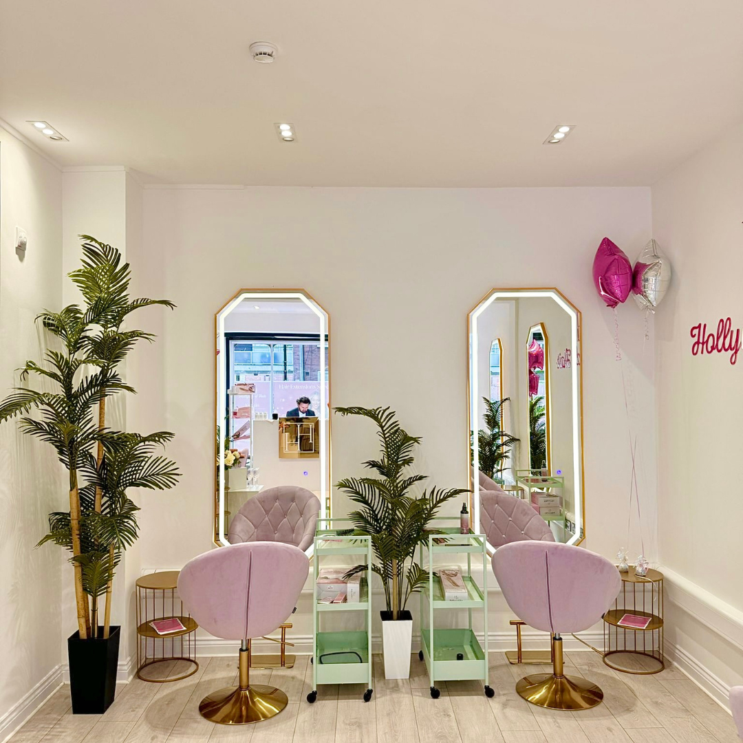 Hollywood Hair London location                                                              