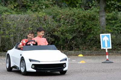 The two seater electric Firefly Sport, from Young Driver, was specially created for 4-10 year olds
