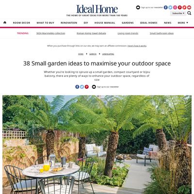 Screencapture of Ideal Home