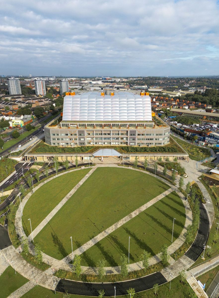 Midland Metropolitan University Hospital - Aerial view