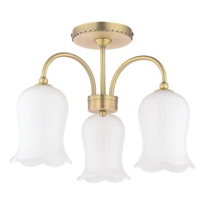 Lidsell 3 Light Semi-Flush
