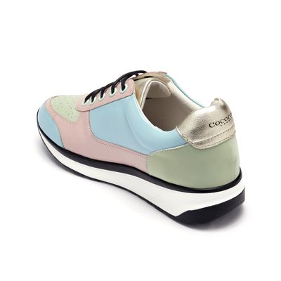 Shoreditch Pastel Love Heart Trainers