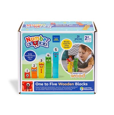 Numberblocks® One to Five Wooden Blocks