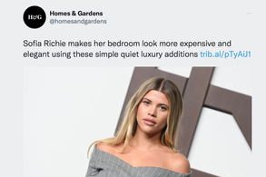 Screencapture of Homes & Gardens - Twitter