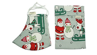 Children's Santa-themed face mask from Cocorose London
