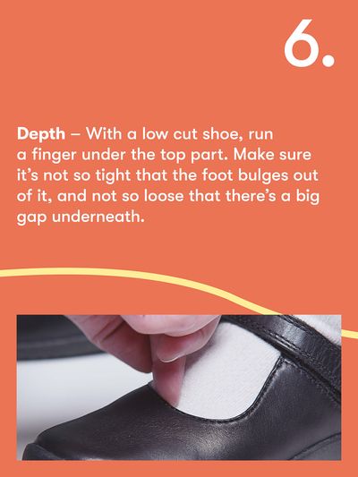 Check the fit with Start-Rite Shoes - 6. depth
