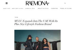 Screencapture of Raemona Magazine